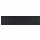 Rodapé de WPC Laca Preto Liso 1,5x10,5x240cm Ecovale