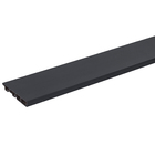 Rodapé de WPC Laca Preto Liso 1,5x10,5x240cm Ecovale