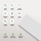 Rodapé E Painel Ripado De Eva Autocolante Branco 2 Em 1 Meu R