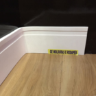 Rodapé Eva Adesivo E Flexível *maresia 10cm X 1cm 25 Metros*