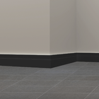 Rodapé Eva Autocolante 10cm Rp16 Preto 5 Metros Meurodapé