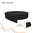 Rodapé Eva Autocolante 7cm Rp16 Preto 5 Metros Meurodapé