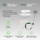 Rodapé Eva Autocolante Flexível 10cm X 1cm - 47 Metros Ref Rp