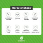 Rodapé Eva Autocolante Flexível 10x1cm - 50 Metros