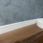 Rodapé Eva Autocolante Flexível 5cm X 1cm - 40 Metros Ref Rp16