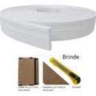 Rodapé Eva Autocolante Flexível 5cm X 1cm - 48 Metros Ref Rp16