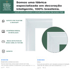 Rodapé Eva Autocolante Flexível 7cm - 45 Metros Ref Rp16