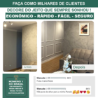 Rodape Eva Autocolante Flexivel 7cm - 50 Metros Ref Rp16