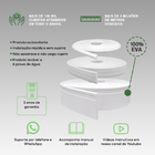 Rodapé Eva Autocolante Flexível 7cm X 1cm - 35 Metros Ref Rp07