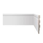 Rodapé Fit Frisado 240x10cm Branco - Biancogres