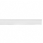 Rodapé de MDF Comum Frisado Branco 2,20x7x1,2 Moldurama
