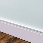 Rodapé Frisado Branco 5cm Barra 2,20m - Poliestireno - Bellit