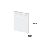 Rodape-guarnição Poliestireno Slim 10x1x225cm 41910