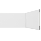 Rodapé HDPS Branco 18x200x2440cm Gart