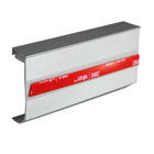 Rodapé Invertido Curvo Lete Em Aluminio Com Aba Para Led 60mm