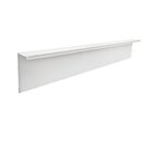 Rodape Invertido De Aluminio 5x2x300 (cm)