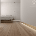 Rodapé Invertido Em Aluminio Com Aba Para Led 62mm X 14mm - H