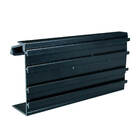 Rodapé Invertido Inclinado Arkas Em Aluminio Com Aba Para Led