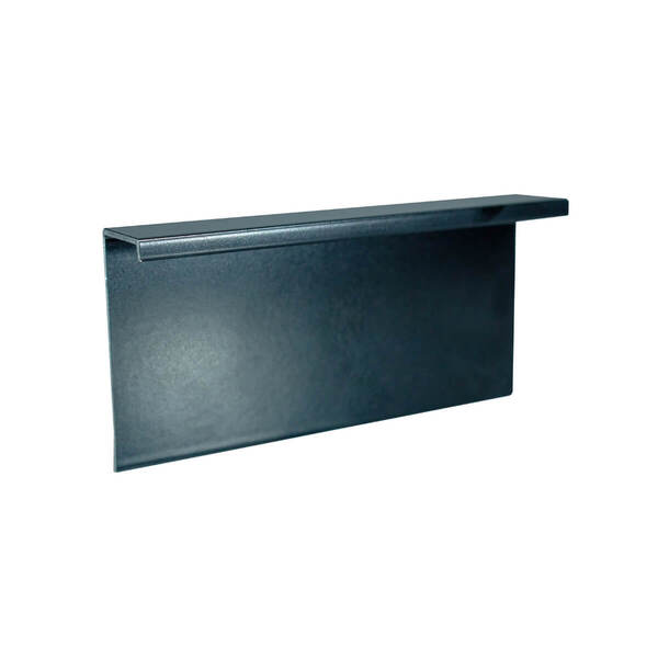 Rodapé Invertido Veles Em Aluminio Com Aba Para Led 50mm X 20