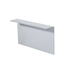 Rodapé Invertido Veles Em Aluminio Sem Aba 50mm X 20mm - Home