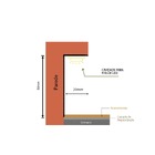 Rodapé Invertido Veles Em Aluminio Sem Aba 50mm X 20mm - Home