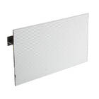 Rodapé Invertido Vytis Em Aluminio Com Aba Para Led 62mm X 13