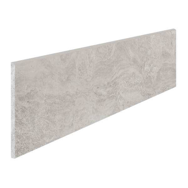 Rodapé Marmorizado Acetinado 20x90cm Storm White Portobello