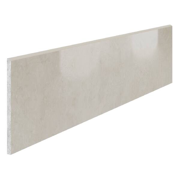 Rodapé Marmorizado Porcelanato Avorio di Brescia 20x90x0,8cm Portobello