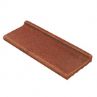 Rodapé Cerâmica Marrom Escuro 11x23cm Lepri