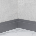 Rodapé MDF Revestido Frisado Urban 240x10cm Moldurama