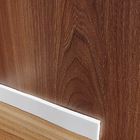 Rodapé Moldura Autocolante Boiserie Roda Meio Flexível 12 Met