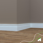 Rodapé Moldura Eva Flexível Autocolante 7cm 45 Metros - Rp16