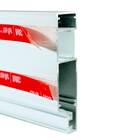 Rodapé Orion Autocolante Com Friso Para Difusor Led  Em Alumi