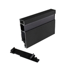 Rodapé Orion Autocolante Com Friso Para Difusor Led  Em Alumi