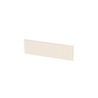 Rodapé Para Balcão Canto Oblíquo 100% Mdf Aurora Off White