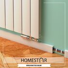 Rodapé Perfil De Poliestireno Cf10 - Caixa Com 6 M - Branca