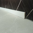 Rodape Poliestireno 07cm Liso 50007 Branco Arquitech - 2,4 Me