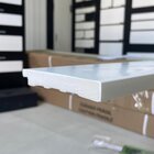 Rodapé Poliestireno 10cm Liso Branco - 2,4 Metros