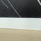 Rodapé Poliestireno 10cm Liso Branco - 2,4 Metros