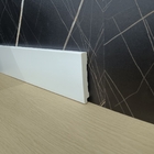 Rodapé Poliestireno 10cm Liso Branco - 2,4 Metros