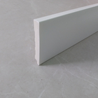 Rodapé Poliestireno 10cm Liso Branco - 2,4 Metros