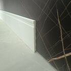 Rodapé Poliestireno 15cm Frisado Branco 51915 Arquitech