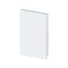 Rodapé Poliestireno 15cm Liso Branco 50015 Arquitech