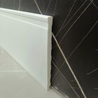 Rodapé Poliestireno 20cm Frisado Branco 51020 Arquitech - 2,4