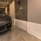 Rodapé Poliestireno 20cm Liso Branco 50020 Arquitech