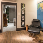 Rodapé Poliestireno 3457 Frisado Black 240x10cm Santa Luzia