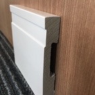 Rodapé Poliestireno Frisado 10x220cm Branco