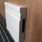 Rodapé Poliestireno Frisado 10x220cm Branco