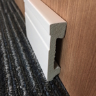 Rodapé Poliestireno Frisado 7x220cm Branco