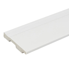 Rodapé Poliestireno Frisado Branco 240x10cm 457-H Santa Luzia